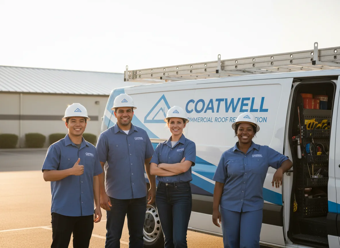 Commercial roof coating company in Hillister, TX